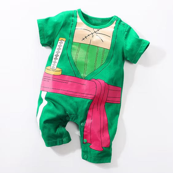 Zoro One Piece baby romper