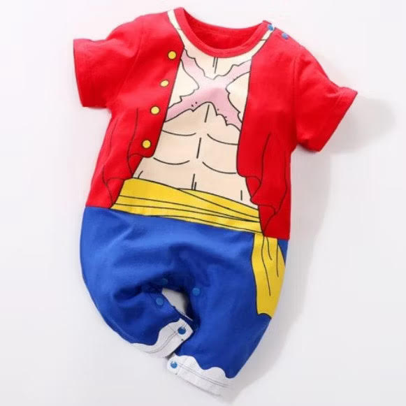 Luffy One Piece baby romper